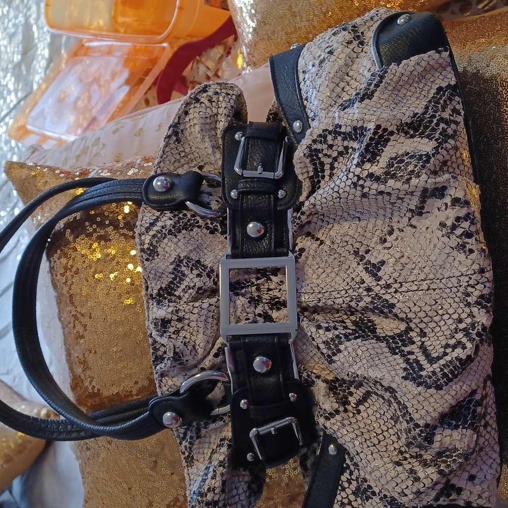 Snake Pattern Purse - image 1